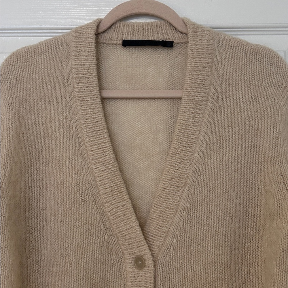 Jenni Kayne Boyfriend Cardigan in Almond - Picture 4 of 13